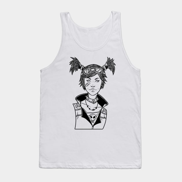 Gaige - The Mechromancer Tank Top by witskill